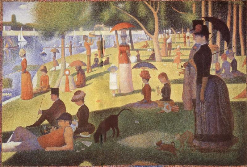  A Sunday Afternoon at the lle de la Grande Jatte